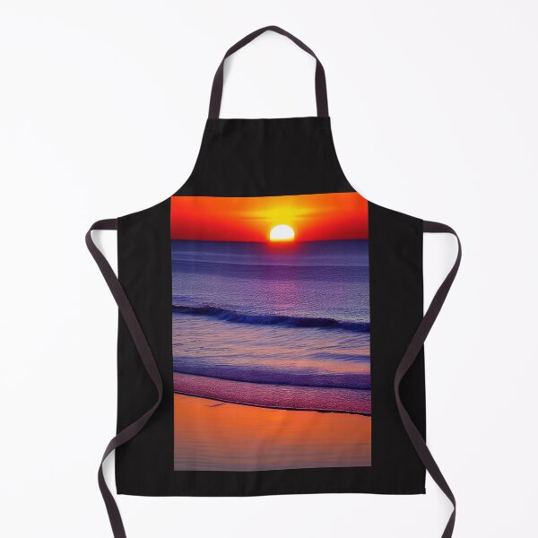 Item preview, STUNNING OCEAN SUNSET PURPLE TOUCHING THE SAND designed and sold by sailorsam1805.