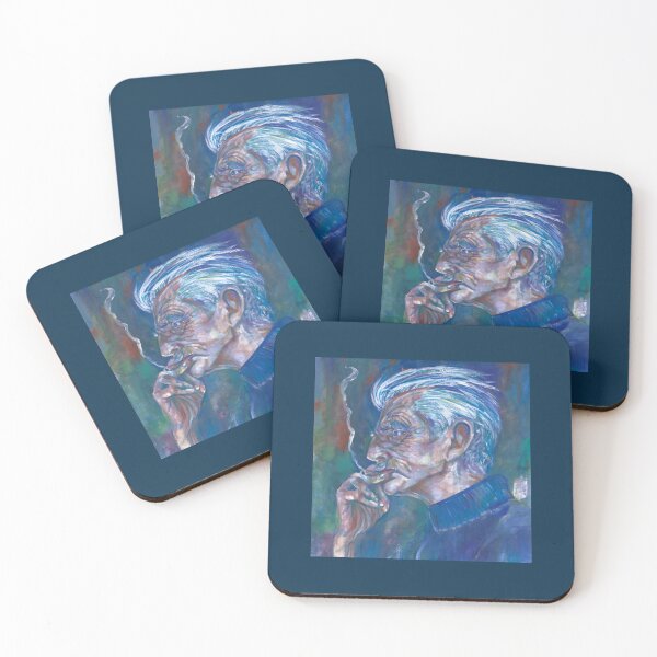 Item preview, SAMUEL BECKETT watercolor portrait .13   designed and sold by Balmasurya.