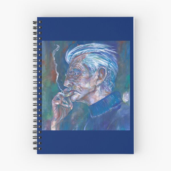 Item preview, SAMUEL BECKETT watercolor portrait .13   designed and sold by Balmasurya.