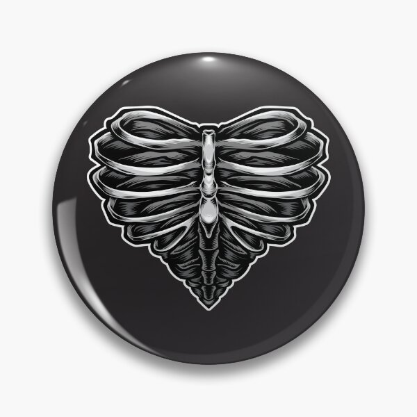 Item preview, Heart shaped skeleton designed and sold by NourmasDesigns.