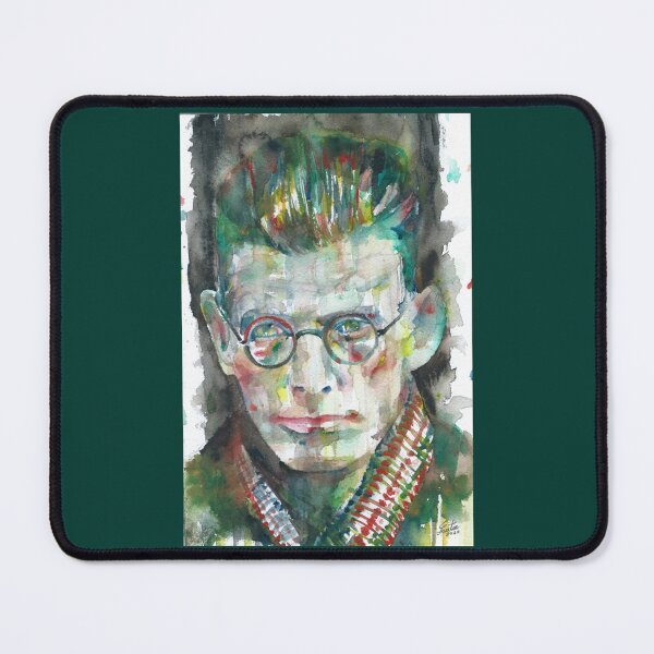 Item preview, SAMUEL BECKETT watercolor portrait.11   designed and sold by Balmasurya.
