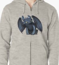 Toothless Zipped Hoodie