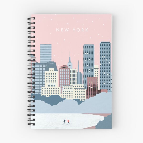Aperçu de l'œuvre New York en hiver créée et vendue par katinkareinke.