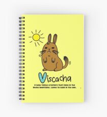 V ist für Viscacha Spiralblock