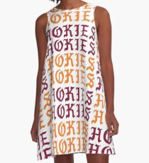 hokies hokies hokies hokies A-Line Dress