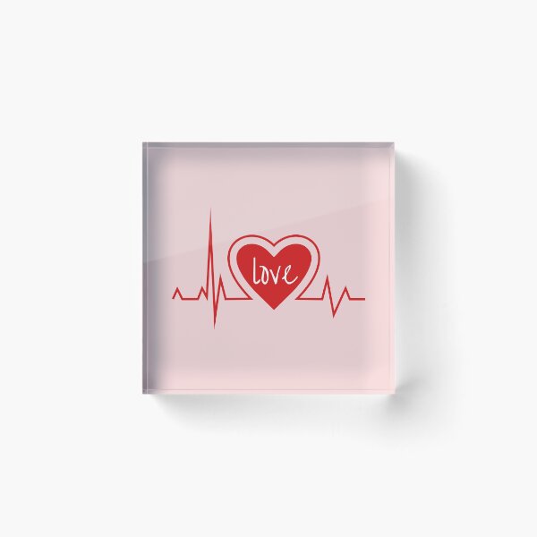 Item preview, Love Heart Beat | Heartbeat Rate designed and sold by SpeakLifeHQ.