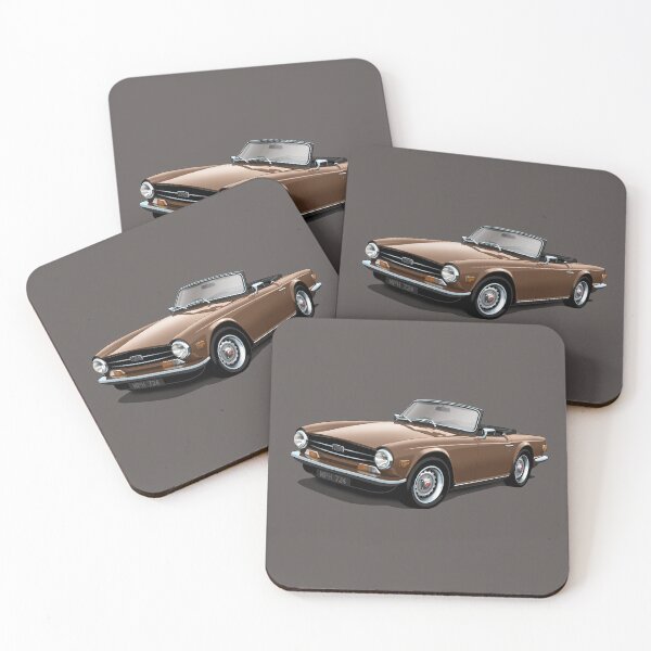 Item preview, Triumph TR6 in brown designed and sold by candc-retro.