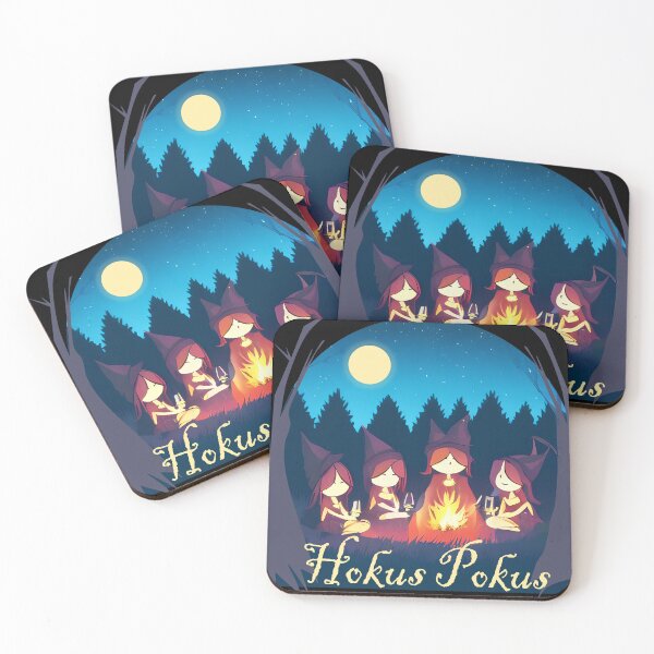 Item preview, Young Hokus Pokus witches with their High Priestess. designed and sold by AISHOPPE.
