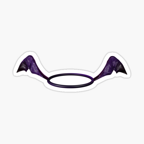 Halloween Bat Halo Sticker