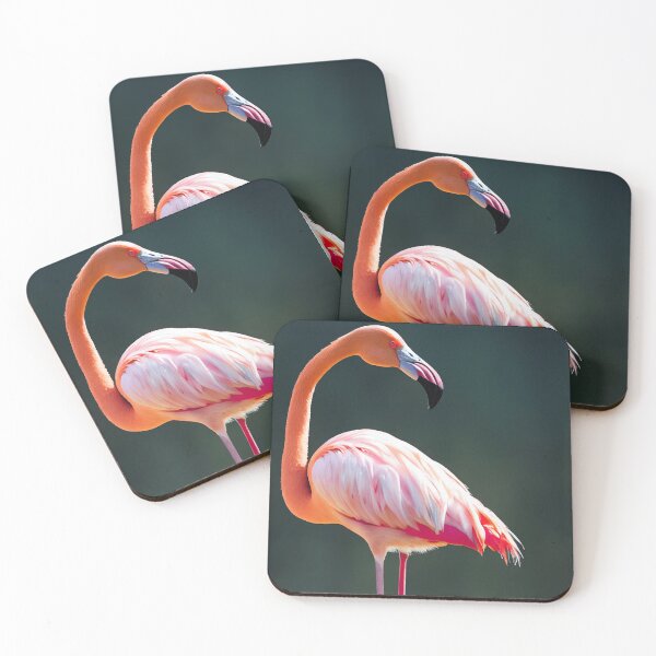 Item preview, Flamingo in a lake with water splashes designed and sold by PM-Artistic.