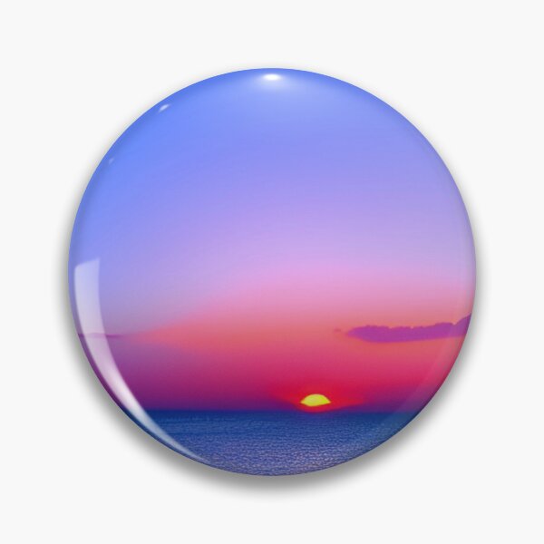 Item preview, STUNNING PURPLE AND ORANGE OCEAN SUNSET  designed and sold by sailorsam1805.