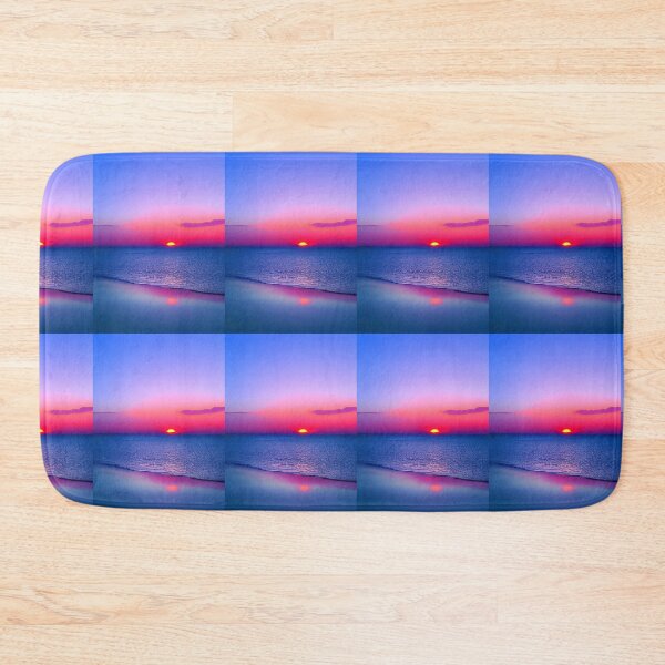 Item preview, STUNNING PURPLE AND ORANGE OCEAN SUNSET  designed and sold by sailorsam1805.