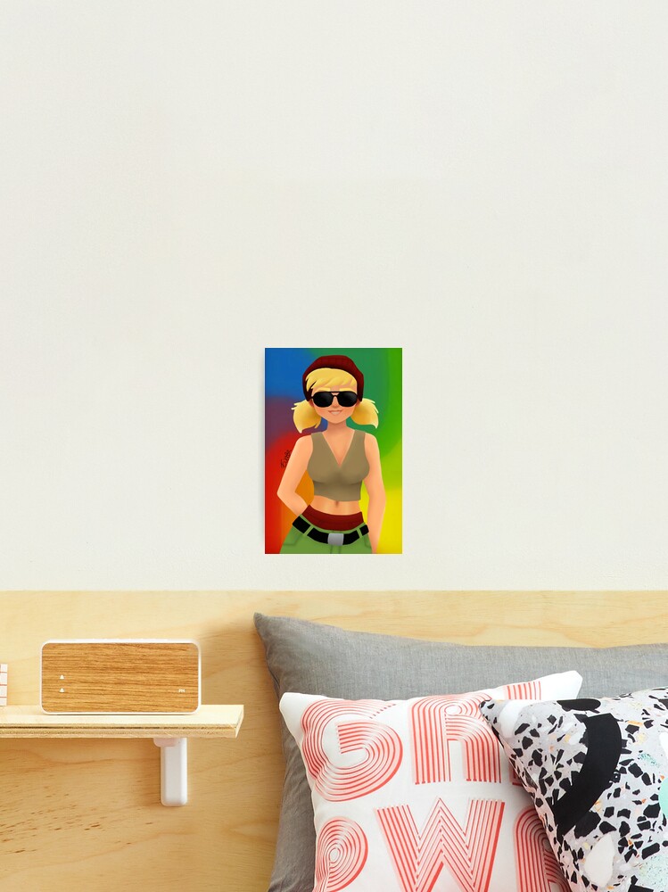 Tricky Subway surfers camo outfit Photographic Print for Sale by ghevacos
