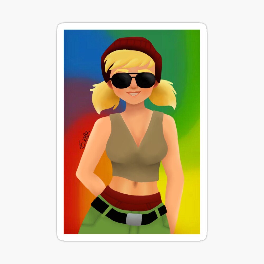 Tricky Subway surfers camo outfit