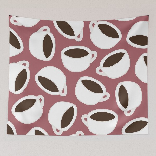 Item preview, Medium coffee pattern 7 designed and sold by LemonCreamyyyy.