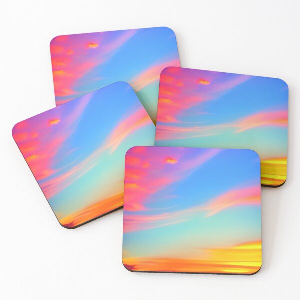 Item preview, CUTE COLORFUL OCEAN SUNSET  designed and sold by sailorsam1805.