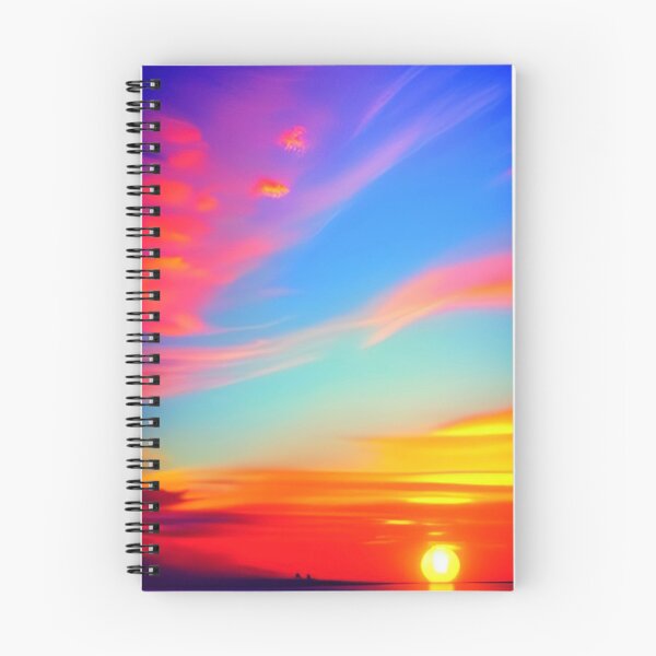 Item preview, CUTE COLORFUL OCEAN SUNSET  designed and sold by sailorsam1805.