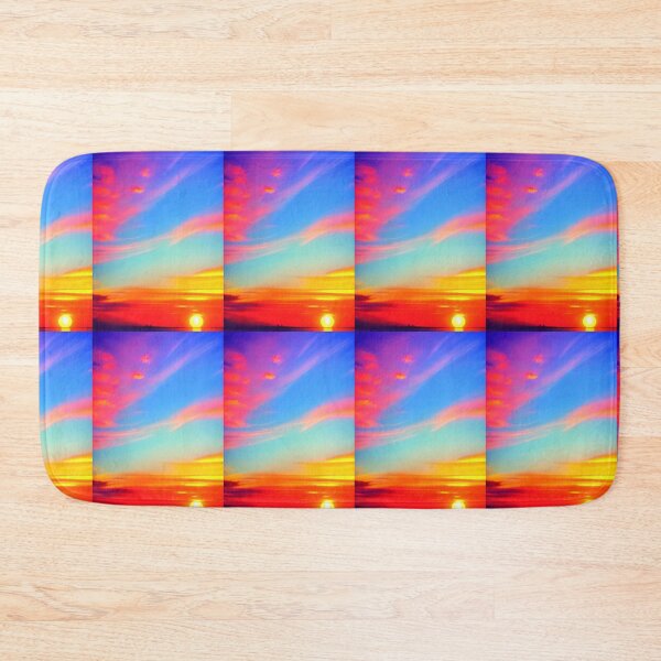 Item preview, CUTE COLORFUL OCEAN SUNSET  designed and sold by sailorsam1805.