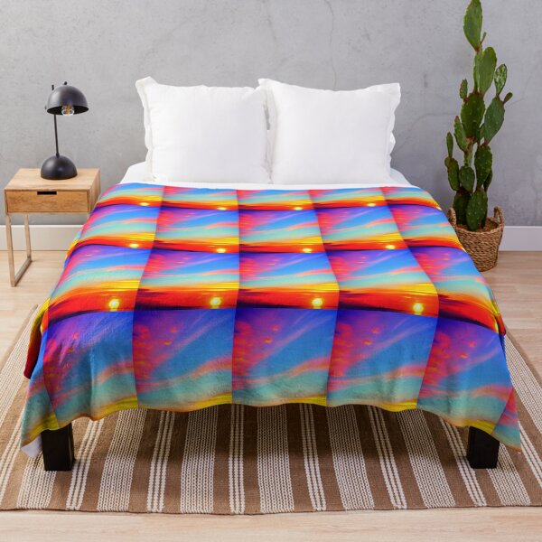 Item preview, CUTE COLORFUL OCEAN SUNSET  designed and sold by sailorsam1805.