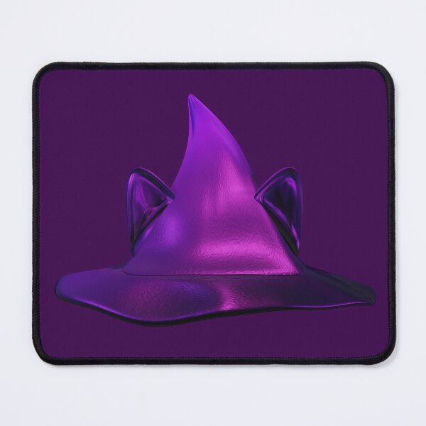 Item preview, Witches be Crazy: Purple Halloween Nekomimi Witch Hat designed and sold by With Love, InspireMari.
