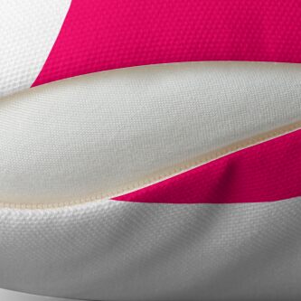 Alternate view of Super Bright Fluorescent Pink Neon Throw Pillow