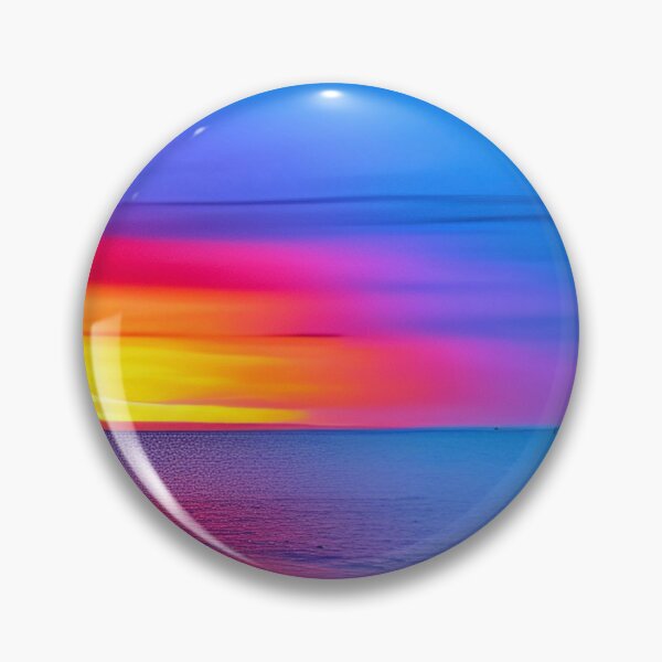 Item preview, PRETTY COLORFUL OCEAN SUNSET  designed and sold by sailorsam1805.
