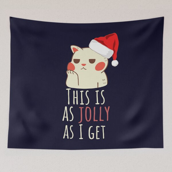 Item preview, Cat Merry Christmas Ugly Sweater Catmas Santa Pajama designed and sold by SunfullyYours.