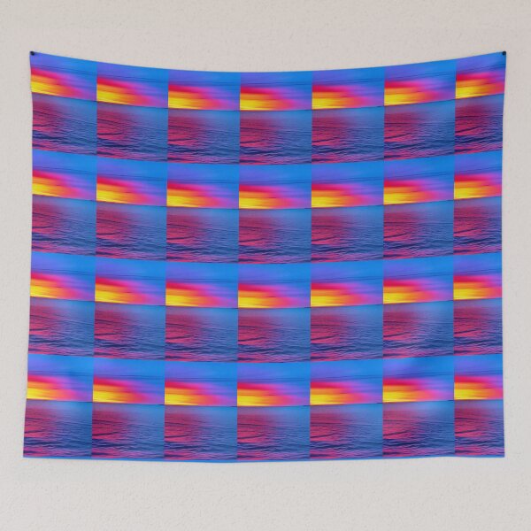Item preview, PRETTY COLORFUL OCEAN SUNSET  designed and sold by sailorsam1805.