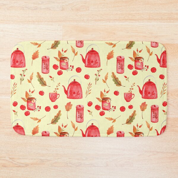 Item preview, Cottagecore fall hot drinks apple jam  designed and sold by pinkyfish1010.