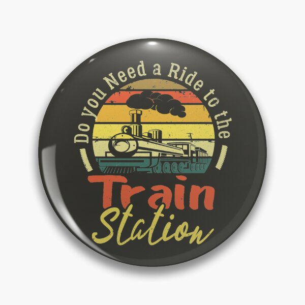 Item preview, Funny Retro Vintage Style Do You Need a Ride To The train    designed and sold by HarveyFlynn.