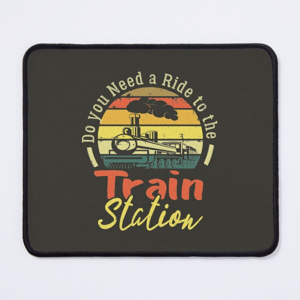 Item preview, Funny Retro Vintage Style Do You Need a Ride To The train    designed and sold by HarveyFlynn.