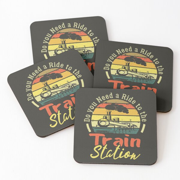 Item preview, Funny Retro Vintage Style Do You Need a Ride To The train    designed and sold by HarveyFlynn.
