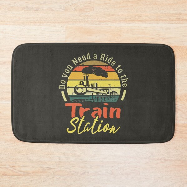 Item preview, Funny Retro Vintage Style Do You Need a Ride To The train    designed and sold by HarveyFlynn.
