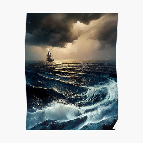 Storm Ship Poster