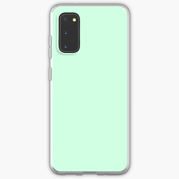 Pale Green Summermint Pastel Green Mint Samsung Galaxy Soft Case