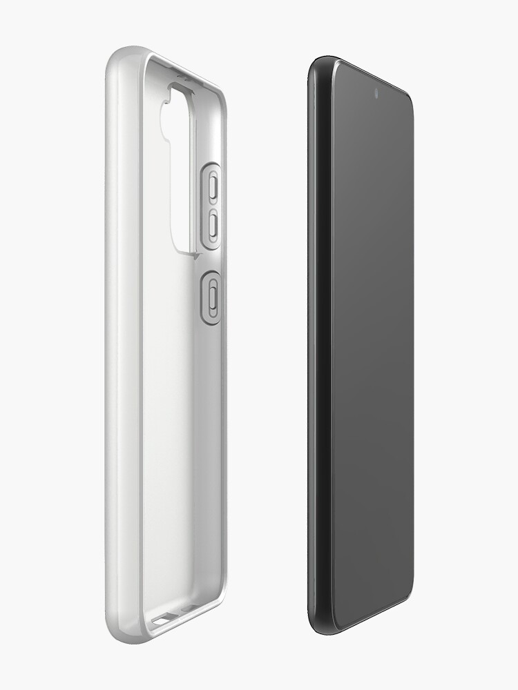 Alternate view of Desert Sage Grey Green Solid Color Samsung Galaxy Phone Case