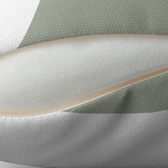 Alternate view of Desert Sage Grey Green Solid Color Throw Pillow
