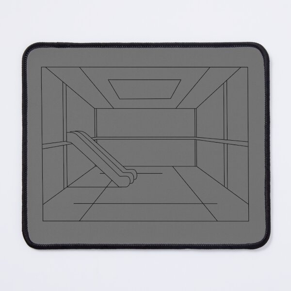 Item preview, Liminal Space Dead Empty Ghost Mall Aesthetic (Light) designed and sold by cyberlight.