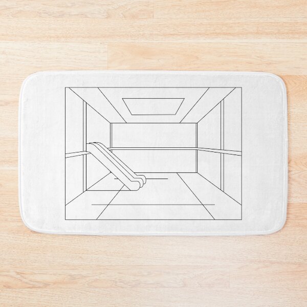 Item preview, Liminal Space Dead Empty Ghost Mall Aesthetic (Light) designed and sold by cyberlight.