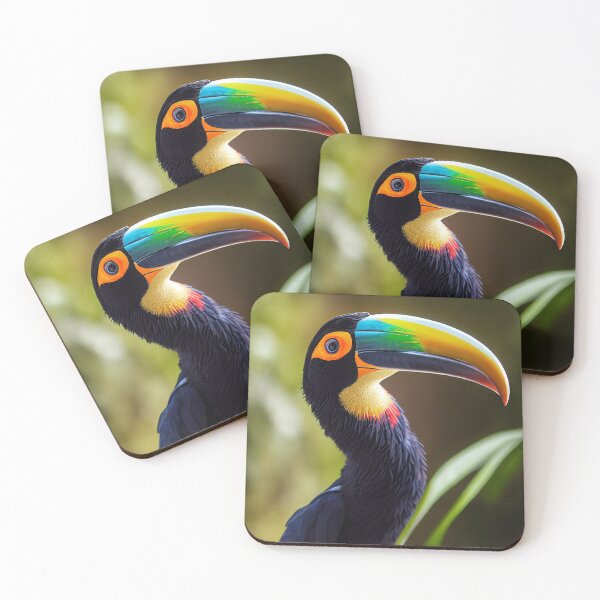 Item preview, Toucan on a branch in the jungle designed and sold by PM-Artistic.