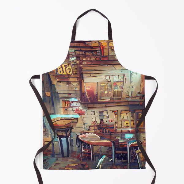 Item preview, The Coffee Neon Wonderland| Cyber city coffee designed and sold by PsychicLove.