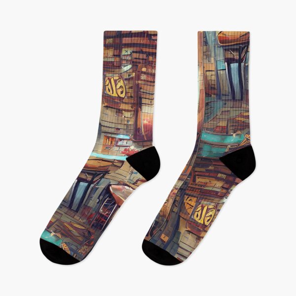 Item preview, The Coffee Neon Wonderland| Cyber city coffee designed and sold by PsychicLove.