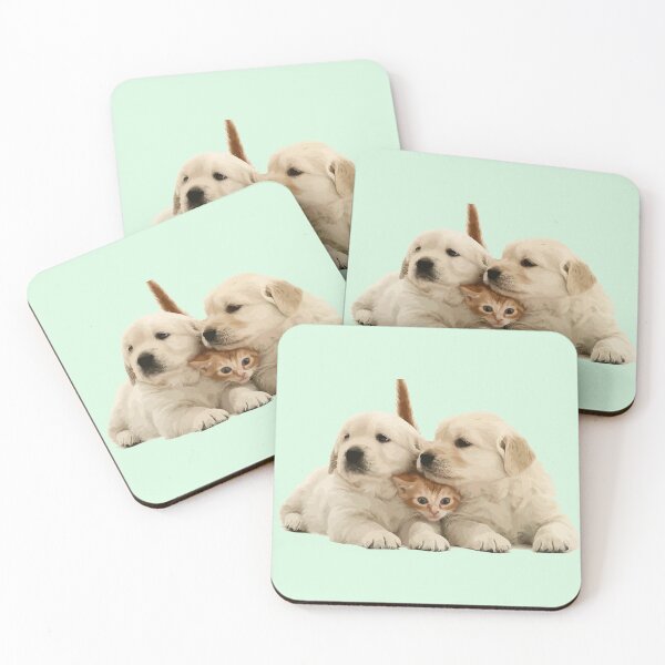 Item preview, Puppies And Cat designed and sold by Mahe-Art.