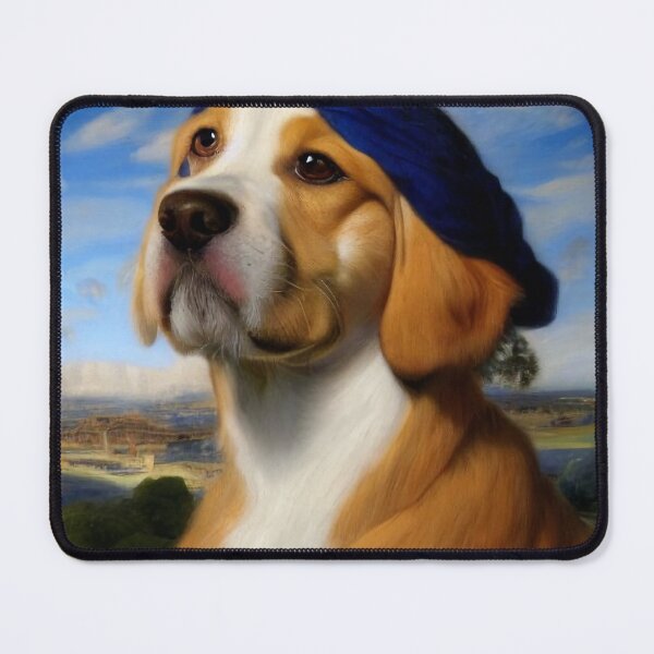 Item preview, dog with hat designed and sold by Girih.