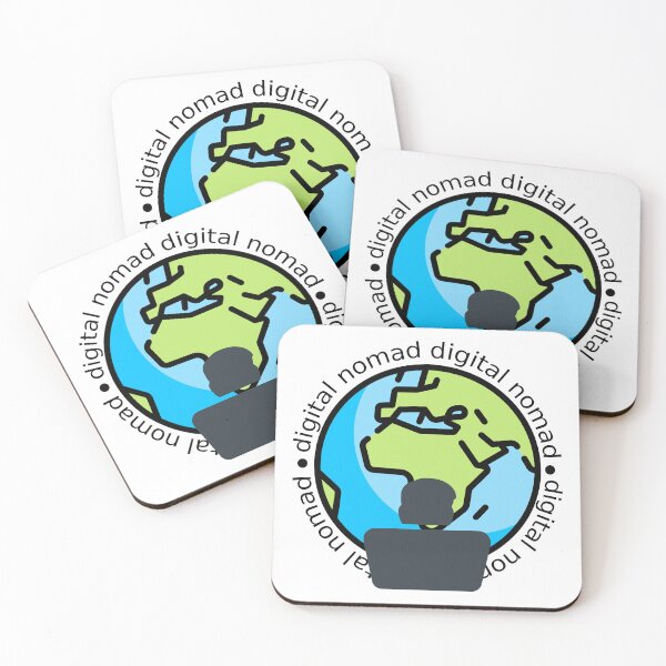 Item preview, digital nomad designed and sold by yourgeekside.