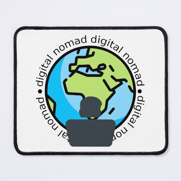 Item preview, digital nomad designed and sold by yourgeekside.