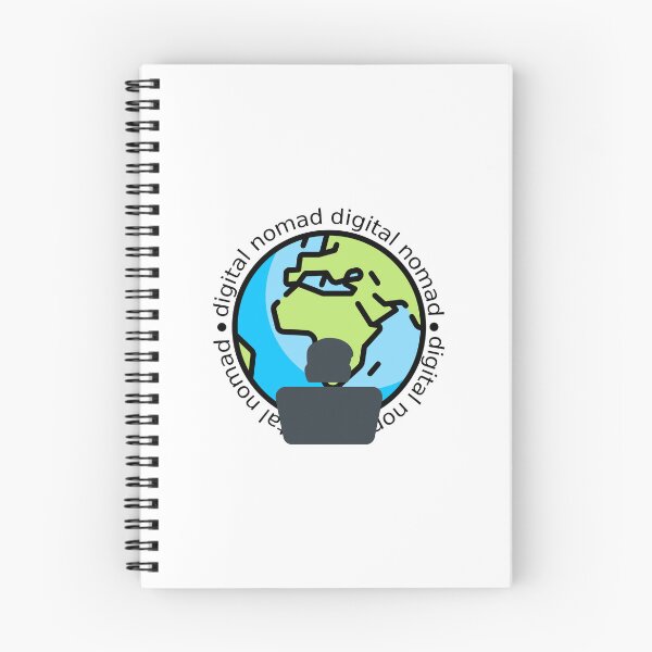 Item preview, digital nomad designed and sold by yourgeekside.