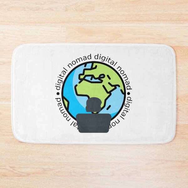 Item preview, digital nomad designed and sold by yourgeekside.