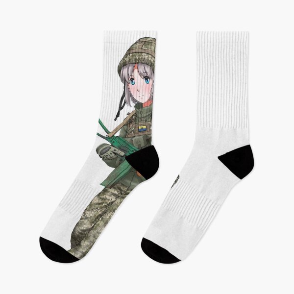 Item preview, Vintage Print Ukraine Military Girl Anime Super Easy Ways The Best Girls Boys designed and sold by MollySpielvogel.