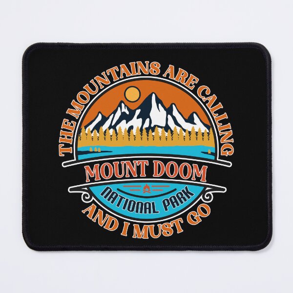 Item preview, Mount Doom National Park designed and sold by Nature-mark.
